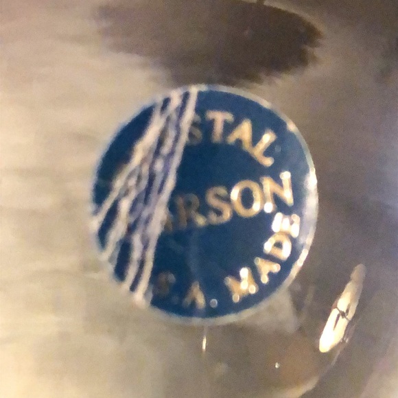 Crystal Snowman Sculpture signed by Arnold Larson 7” tall